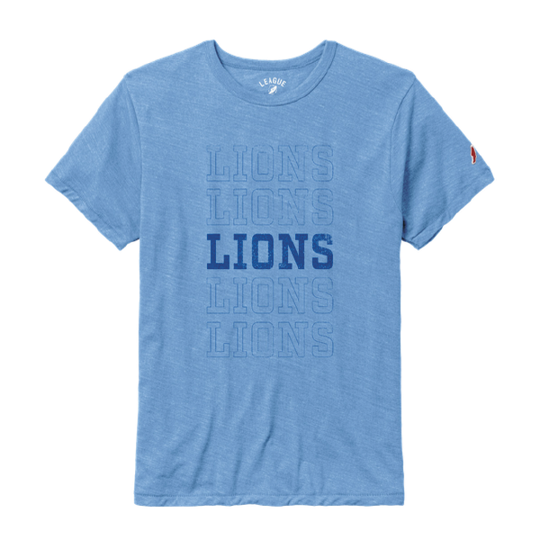 Short Sleeve T-shirt League LIONS BLUE (Y)