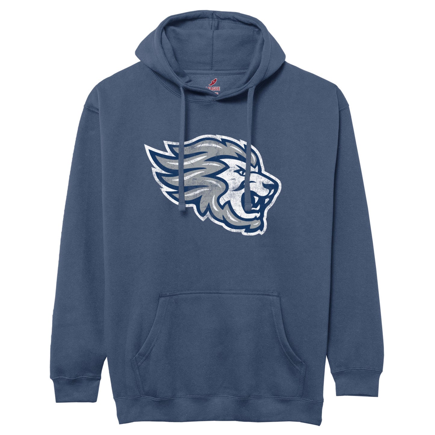 Essential Fleece Hoodie Lion BLUE