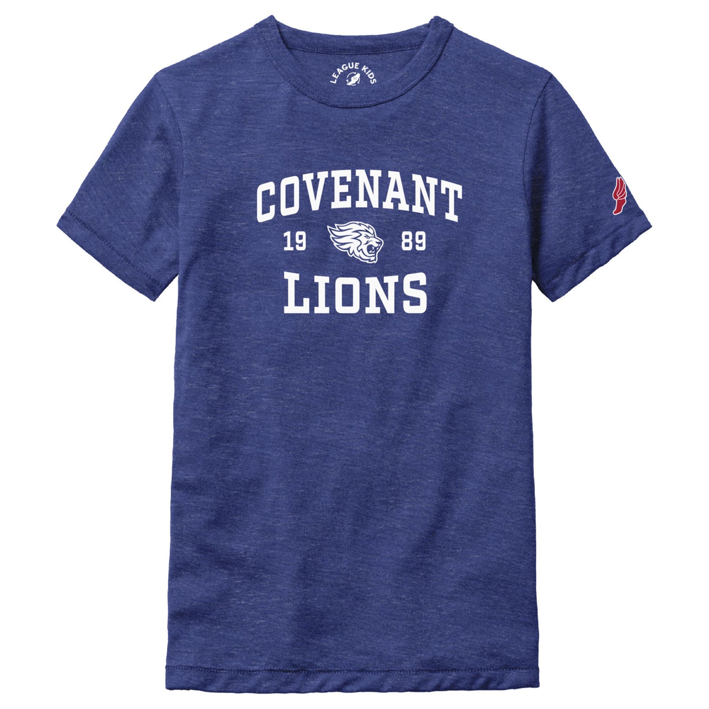 Short Sleeve T-shirt League 1989 Lions BLUE (Y)