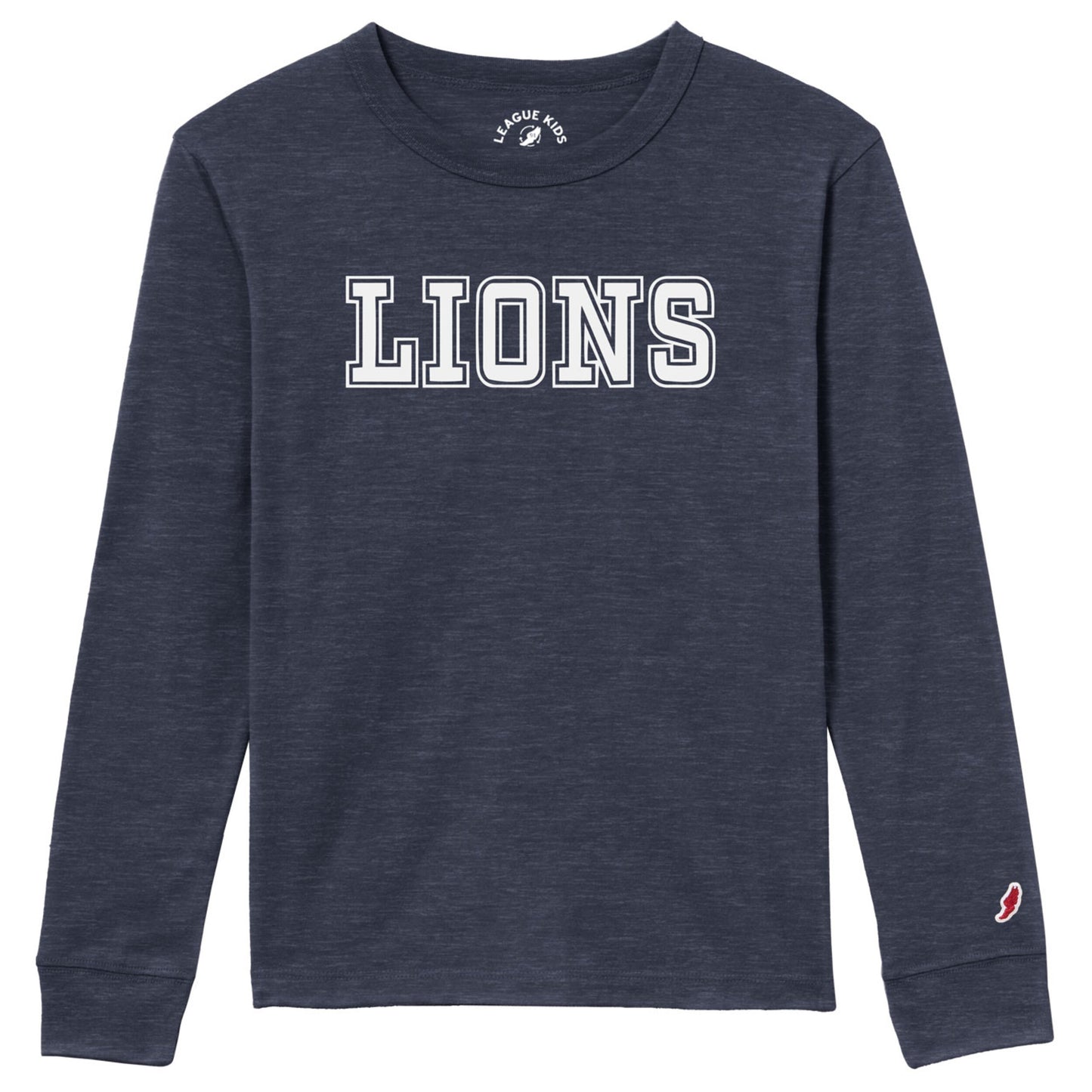 Long Sleeve T-shirt League Lions NAVY (Y)