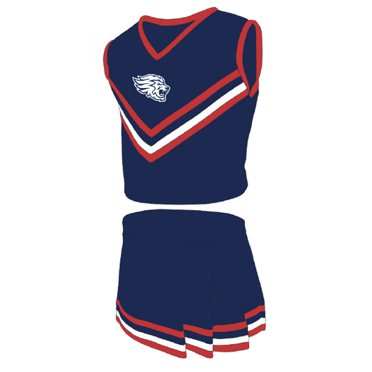 Little Lions Two-Piece Cheer Set (Y)