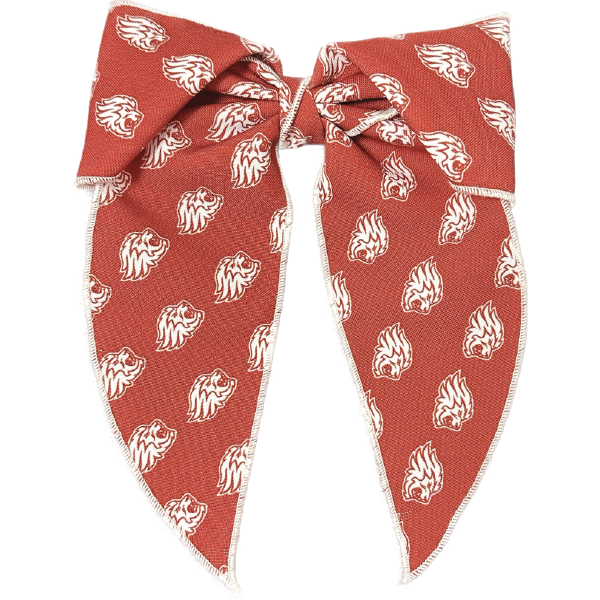 CDS Lions Bow RED (2 Sizes Available)