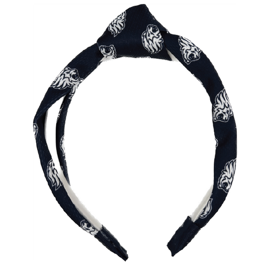 CDS Lions Knotted Headband NAVY