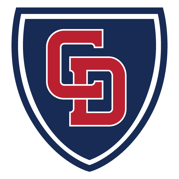 CDS Athletics Logo Transfer Sticker - NAVY