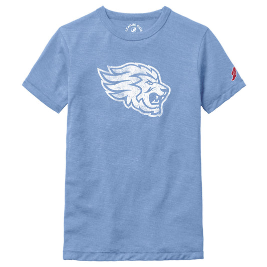 Short Sleeve T-shirt League Lion BLUE (Y)