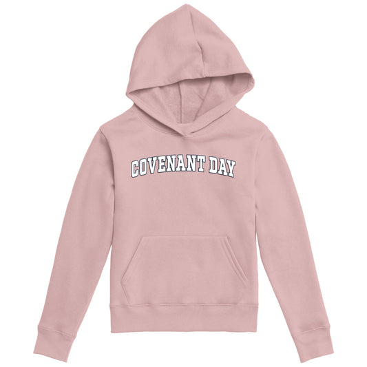 Essential Fleece Hoodie Covenant Day PINK (Y)