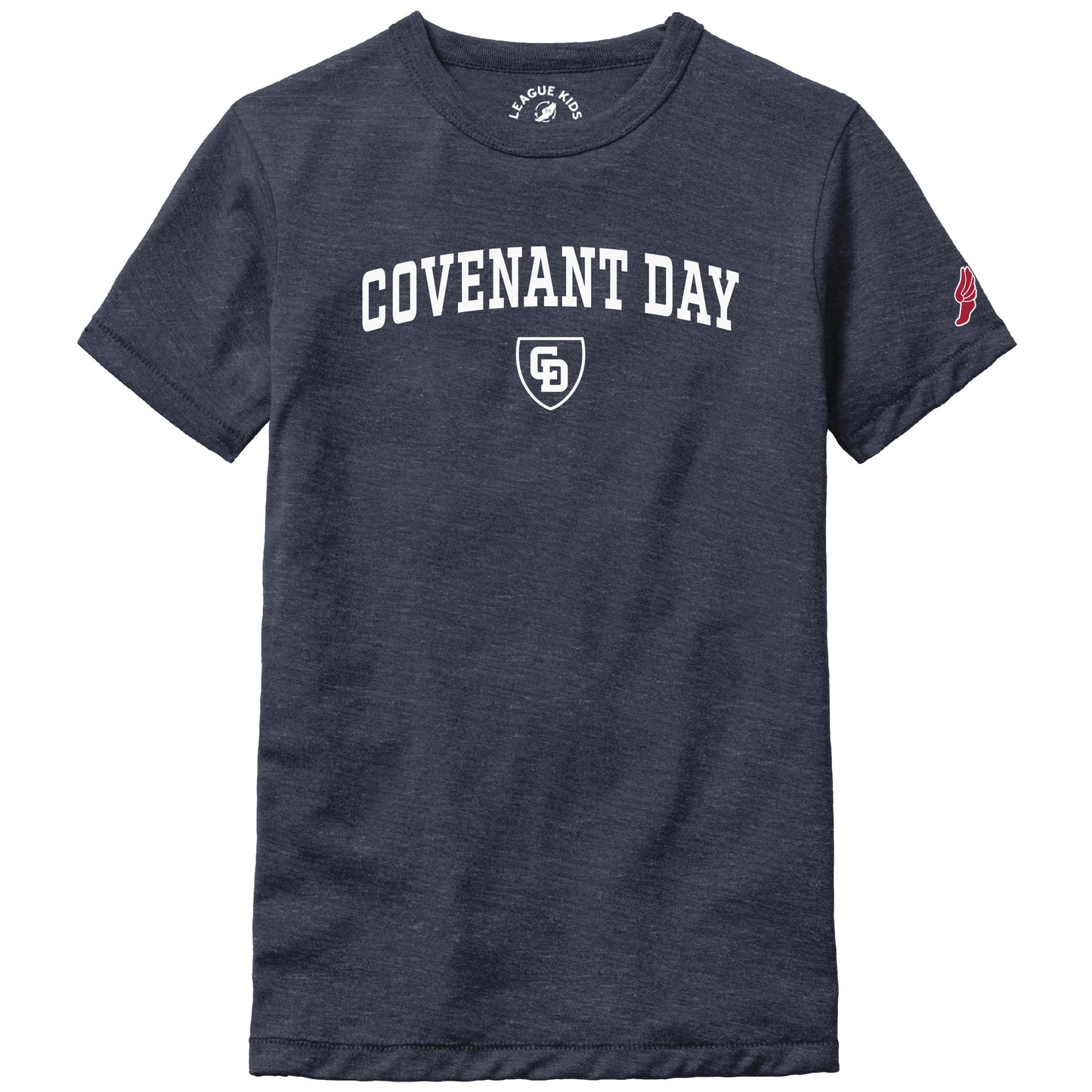 Short Sleeve T-shirt League Shield NAVY (Y)