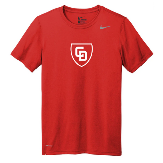 Nike® Dri-FIT T-shirt Shield RED (Y)