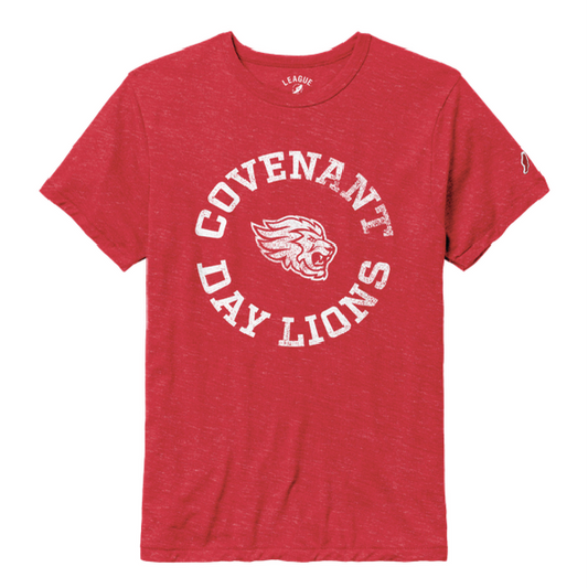 Short Sleeve T-shirt League CD LIONS RED