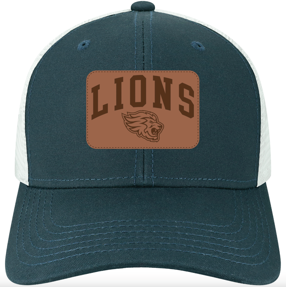 Snapback Trucker Hat Patch LIONS