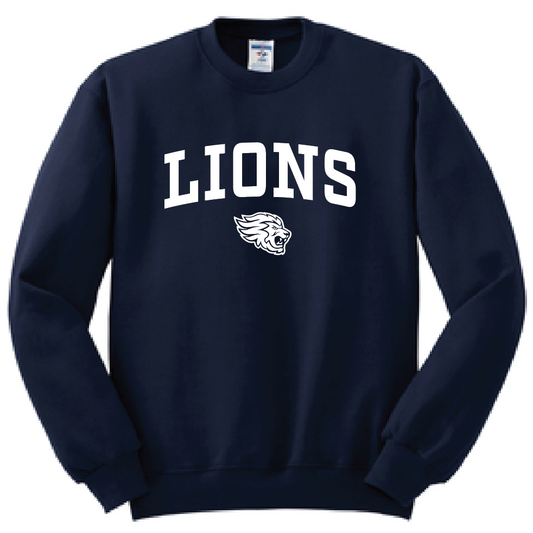 Crew Sweatshirt LIONS NAVY (Y)