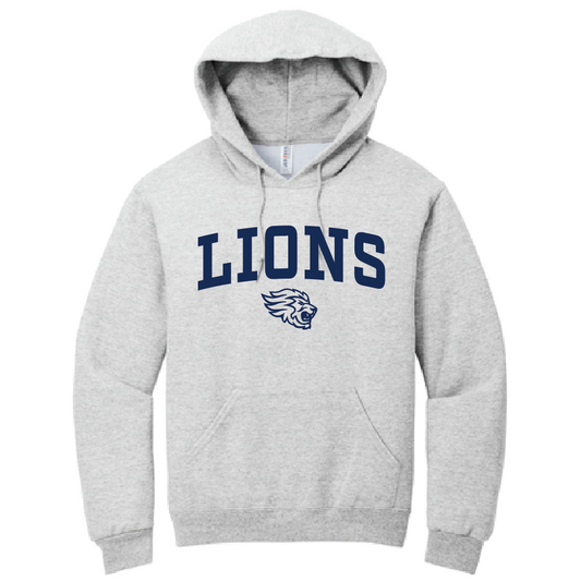 Hooded Sweatshirt LIONS GRAY (Y)