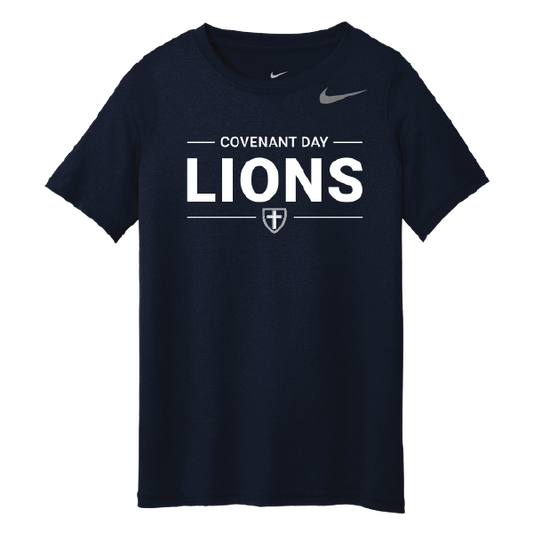 Nike® Dri-FIT T-shirt Cross NAVY (Y)