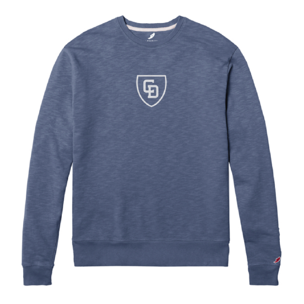 Weathered Terry CD Crewneck Sweatshirt