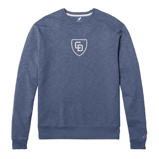 Weathered Terry CD Crewneck Sweatshirt